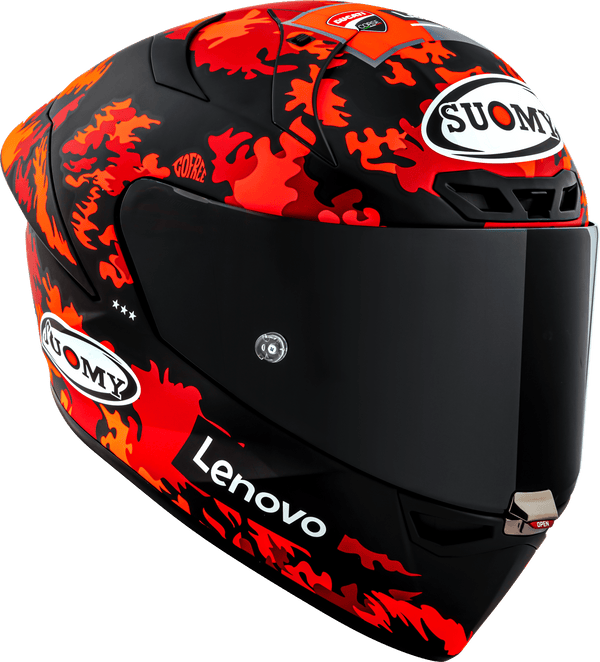 Suomy S1-XR GP helmet Francesco Pecco Bagnaia Replica 2025 matte finish
