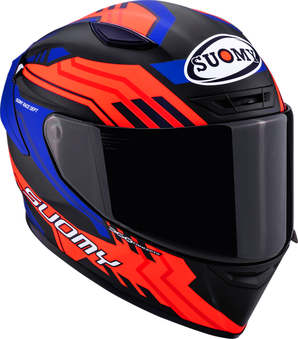 Suomy Track-1 full-face helmet Framework matte black red blue K6T10024
