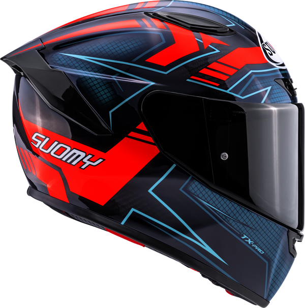 Suomy TX-Pro full-face helmet in Flawless Red, part number K6TX0013