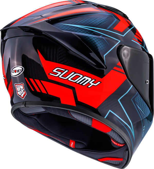 Suomy TX-Pro full-face helmet in Flawless Red, part number K6TX0013
