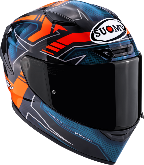Suomy TX-Pro full-face helmet in Flawless Orange K6TX0015