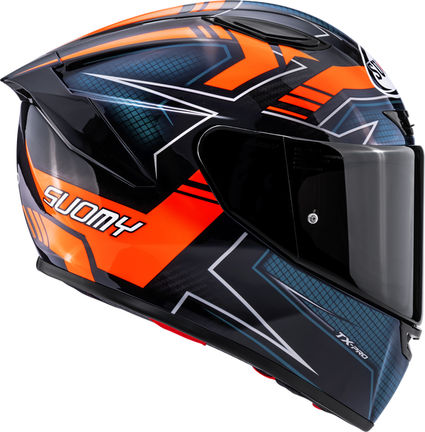 Suomy TX-Pro full-face helmet in Flawless Orange K6TX0015