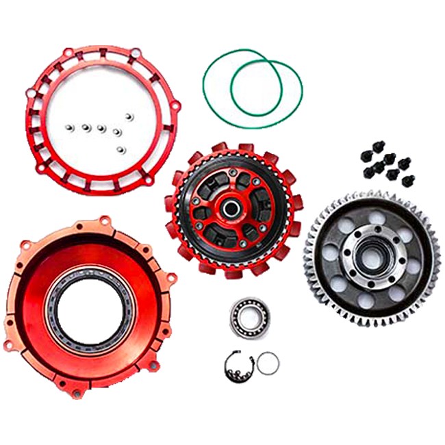 STM EVO GP dry clutch for Ducati Panigale 1199/1299, KTT-0500, Z40 basket with cooling fins