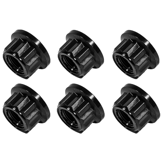 TGP MotoRacing titanium nut kit M10x1.25 black for Ducati Panigale V4 sprocket carrier
