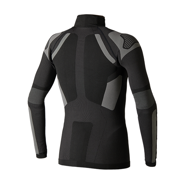 Spidi Seamless motorcycle base layer top men's black grey L77010