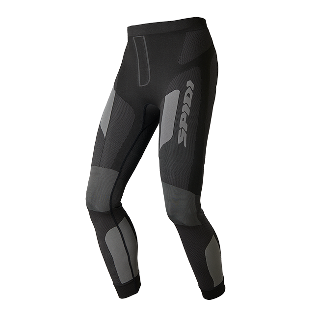 Spidi Seamless motorcycle base layer pants men black grey L78010
