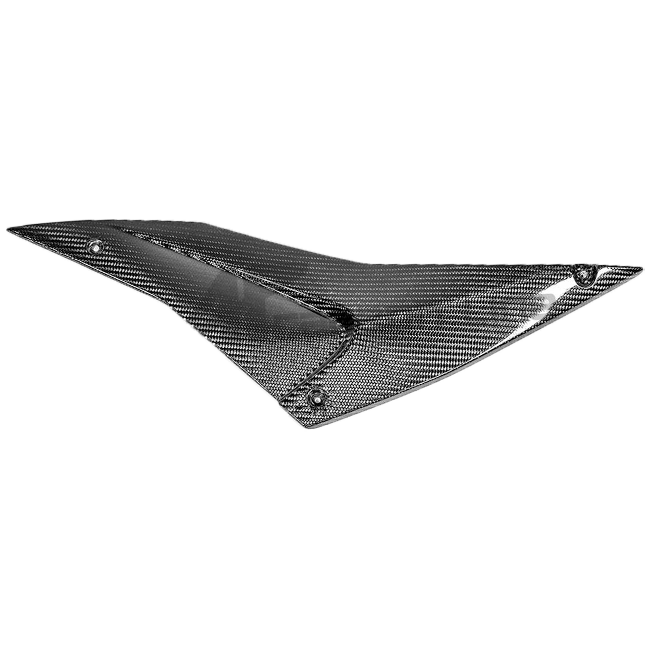 AP Carbon Line 200g twill carbon lower left tank side panel for Aprilia RSV4 RR 1100 Factory 2021–2025