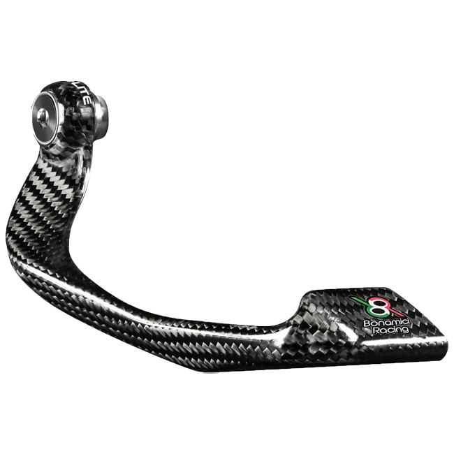 Bonamici Racing LPLITE1_R carbon brake lever guard for Kawasaki ZX-10 R/RR 2021–2026
