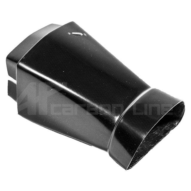 AP Carbon Line Lavatex air duct for Ducati Panigale V4/S/R 2025-2026, raw unpainted finish