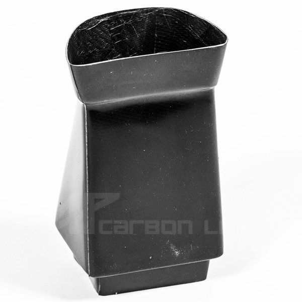 AP Carbon Line Lavatex air duct for Ducati Panigale V4/S/R 2025-2026, raw unpainted finish