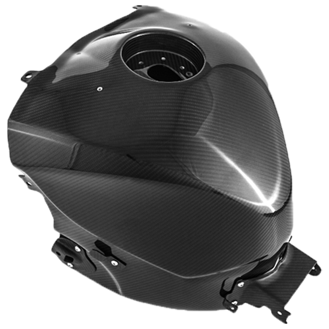 Fullsix carbon fuel tank for BMW S1000RR K46 2009-2018, autoclave-cured carbon fibre