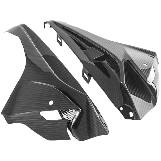 Fullsix carbon upper side fairings BMW S1000RR K46 2015-2018 plain twill