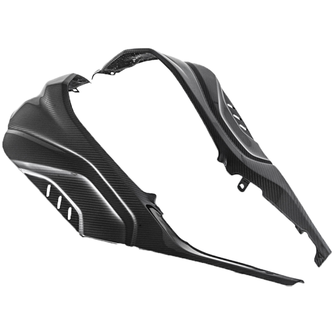 Fullsix carbon tank side panels BMW S1000RR K67 245 twill gloss finish