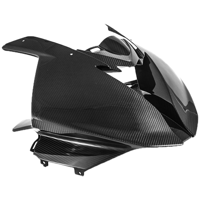 Fullsix Carbon Race headlight fairing for BMW S1000RR K46 2015-2018, 245 Twill carbon