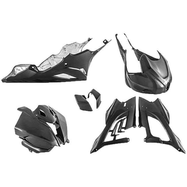 Fullsix Carbon Race Front Fairing Set with winglets for BMW S1000RR K67 2019-2022