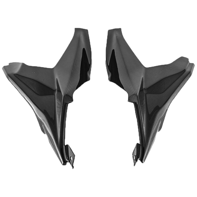 Fullsix carbon frame covers for Ducati Panigale 959 2016-2019 in glossy 200 Plain weave