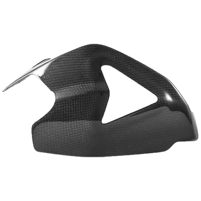Fullsix carbon swingarm cover for Ducati Panigale 1199 in glossy 200 plain weave
