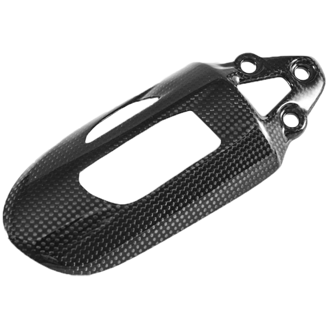 Fullsix carbon shock guard cover for Ducati Panigale 1199 in glossy finish