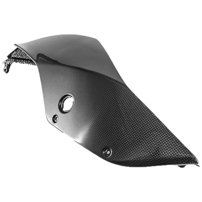 Fullsix carbon right rear fairing panel for Ducati Panigale 1199 in glossy carbon finish