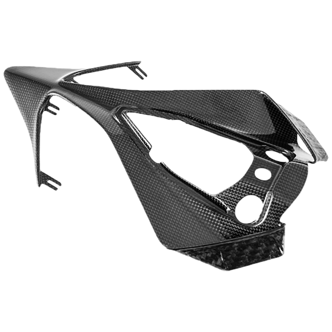 Fullsix carbon rear seat undertray for Ducati Panigale 1199 in glossy finish