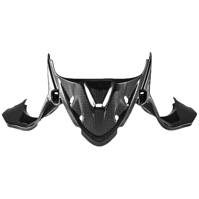 Fullsix carbon instrument cover for Ducati Panigale 1199 in gloss finish