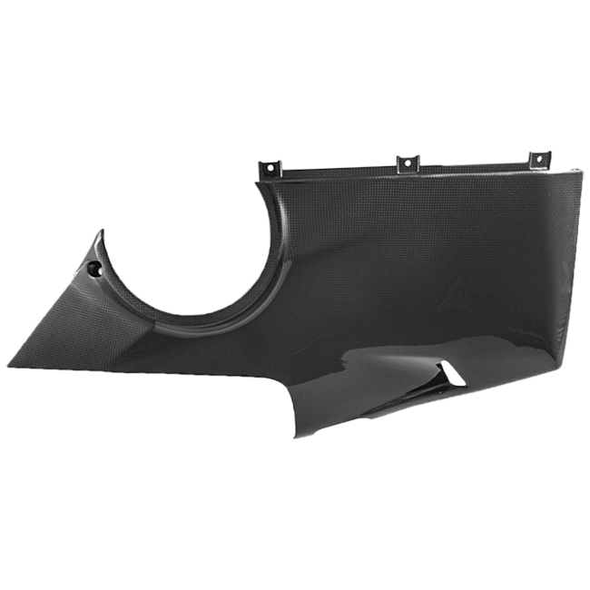 Fullsix carbon lower right side fairing panel for Ducati Panigale V4 S R 2018-2021