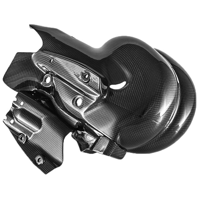 Fullsix carbon header heat shield for Ducati Panigale V4/S/R 2018-2021