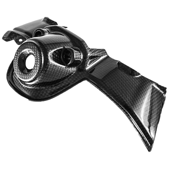 Fullsix carbon keylock cover for Ducati Panigale V4/S/R 2018-2021