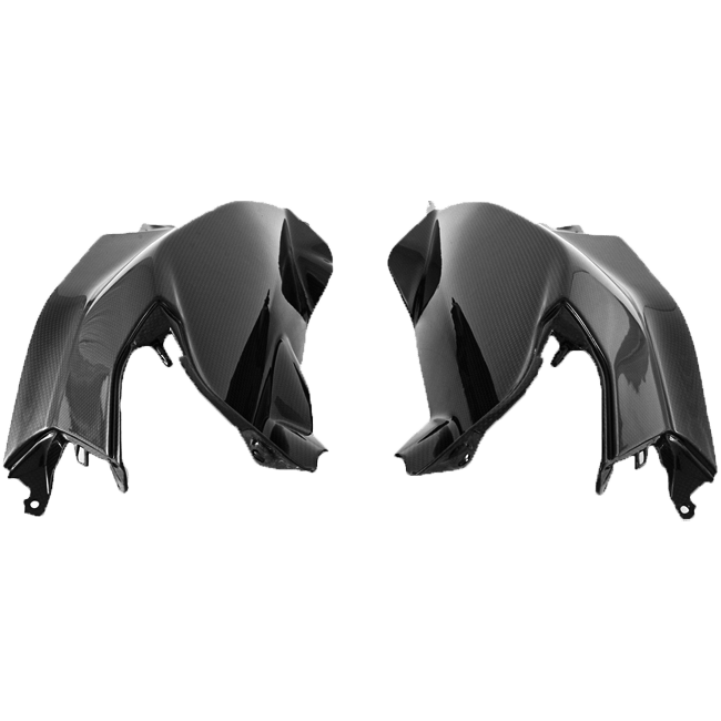 Fullsix carbon inner fairing panels for Ducati Panigale V4/S 2025-2026 in glossy finish