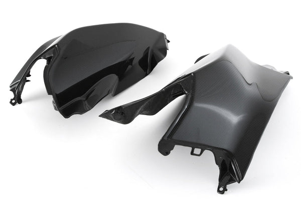 Fullsix carbon inner fairing panels for Ducati Panigale V4/S 2025-2026 in glossy finish