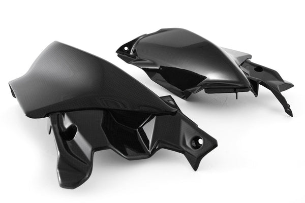 Fullsix carbon inner fairing panels for Ducati Panigale V4/S 2025-2026 in glossy finish