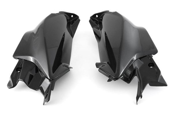 Fullsix carbon inner fairing panels for Ducati Panigale V4/S 2025-2026 in glossy finish