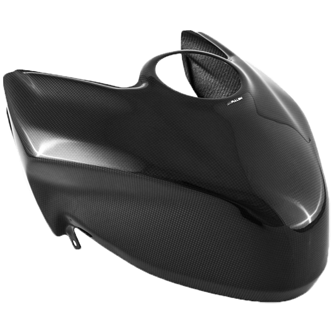 Fullsix carbon tank cover for Ducati Panigale V4/S/R 2025-2026, 200 Plain weave