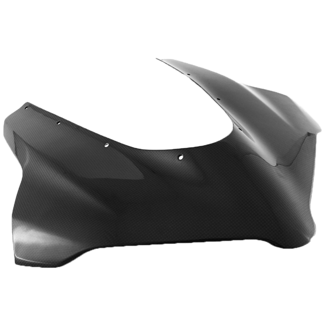 Fullsix carbon front fairing for Ducati Panigale V4/S 2025-2026 in 200 Plain weave