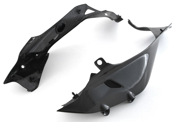 Fullsix carbon lower rear fairing set left and right for Ducati Panigale V4/S 2025-2026