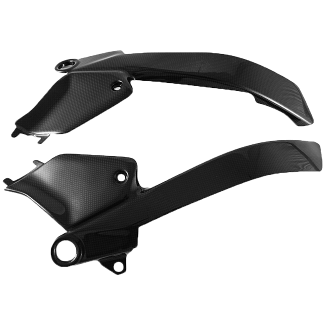 Fullsix extended carbon frame cover set for Ducati Panigale V4/S 2025-2026