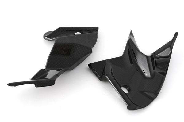 Fullsix carbon electronics cover set for Ducati Panigale V4/S 2025-2026, glossy finish