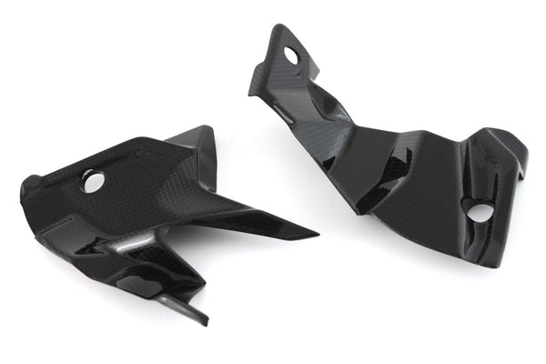 Fullsix carbon electronics cover set for Ducati Panigale V4/S 2025-2026, glossy finish