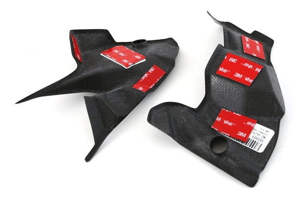 Fullsix carbon electronics cover set for Ducati Panigale V4/S 2025-2026, glossy finish
