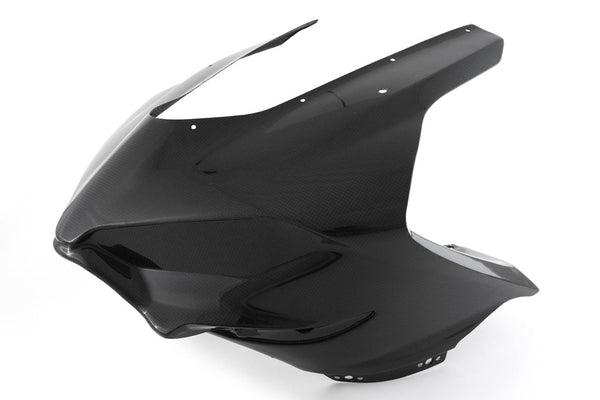 Fullsix race carbon front fairing for Ducati Panigale V4/S 2025-2026, 200 Plain weave
