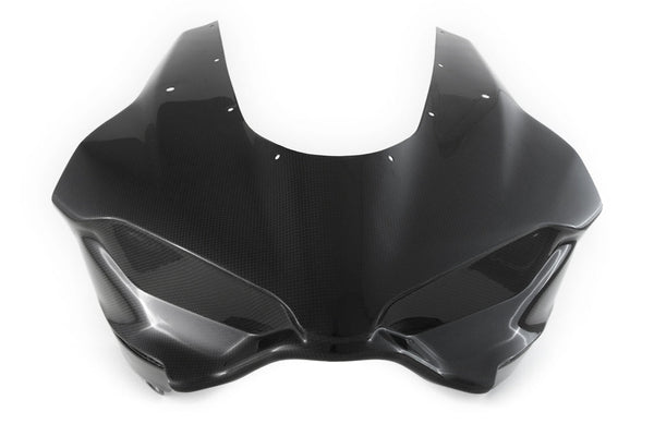 Fullsix race carbon front fairing for Ducati Panigale V4/S 2025-2026, 200 Plain weave
