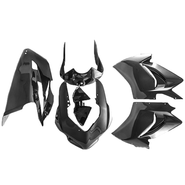 Fullsix Carbon complete fairing kit for Ducati Panigale V4/S 2018-2019 in 200 Plain weave