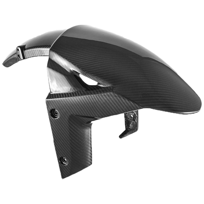 Fullsix Carbon front mudguard for Kawasaki ZX-10R 2011-2015, 245 Twill weave