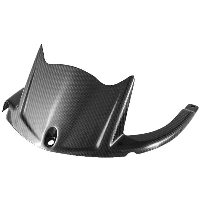 Fullsix carbon rear mudguard for Kawasaki ZX-10R 2011–2015, 245 Twill weave