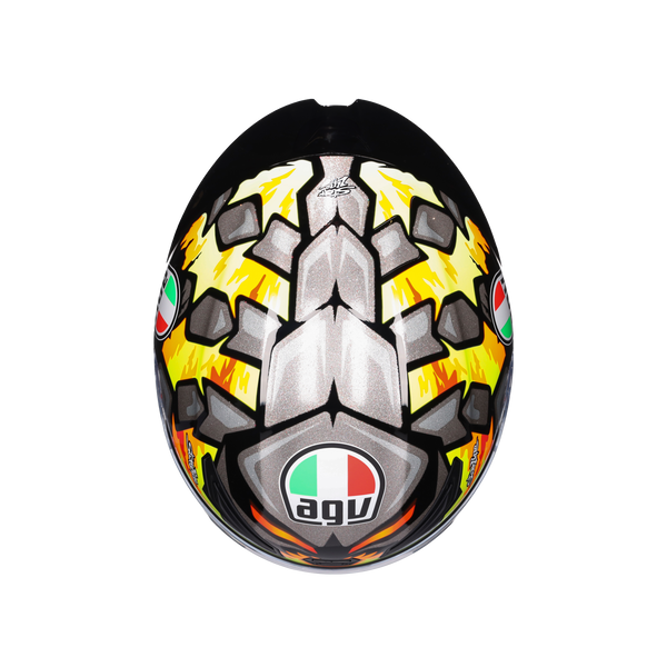AGV K1 S full-face helmet Marco Bezzecchi Replica 2023 scorpion livery