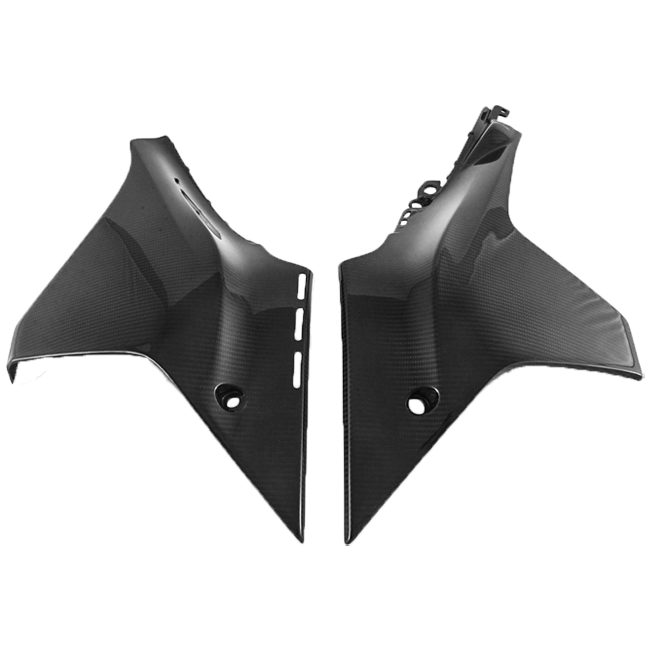 Fullsix Carbon inner fairing side panels set for Yamaha YZF-R1/M RN65 2020-2026, 245 Twill weave
