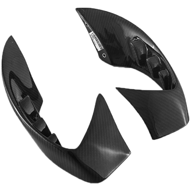 Fullsix carbon winglets for Yamaha YZF-R1/M RN65 2020-2026 in 245 Twill weave