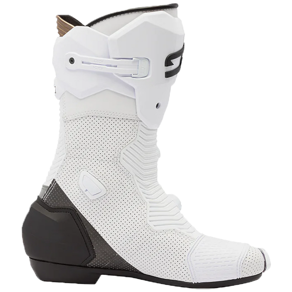Sidi MAG 2 Air motorcycle boot in white and black colourway model 203