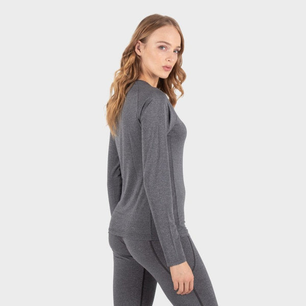 Knox Mia Dual Active women's base layer top in grey