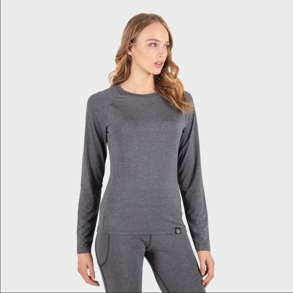 Knox Mia Dual Active women's base layer top in grey